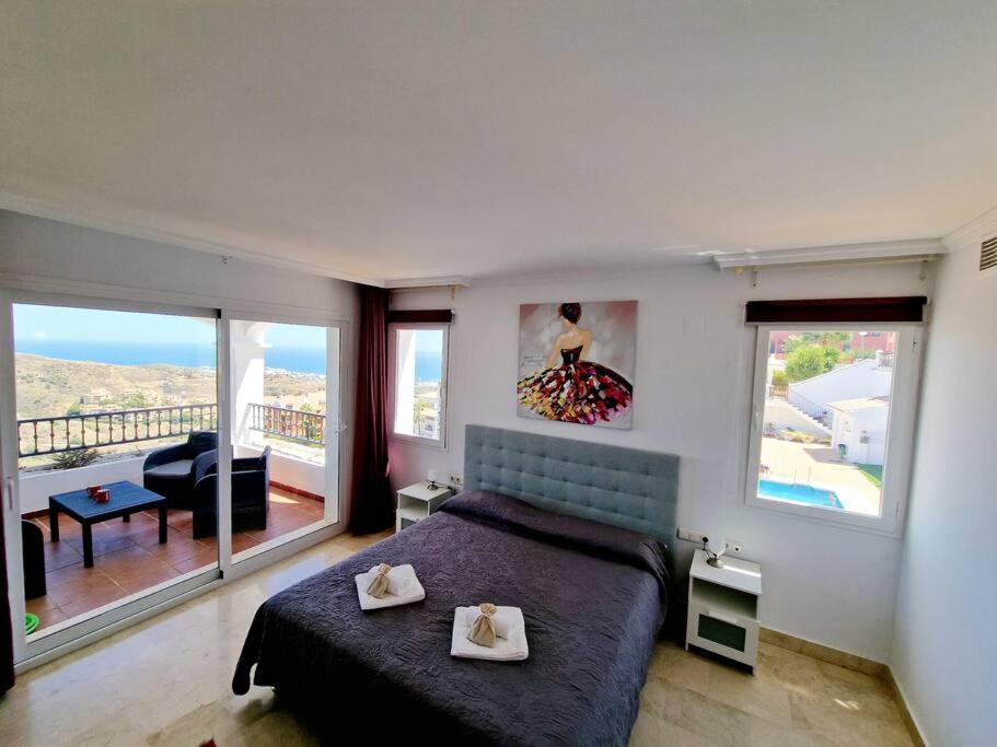 Las Palmeras Seaviews Mijas Dış mekan fotoğraf